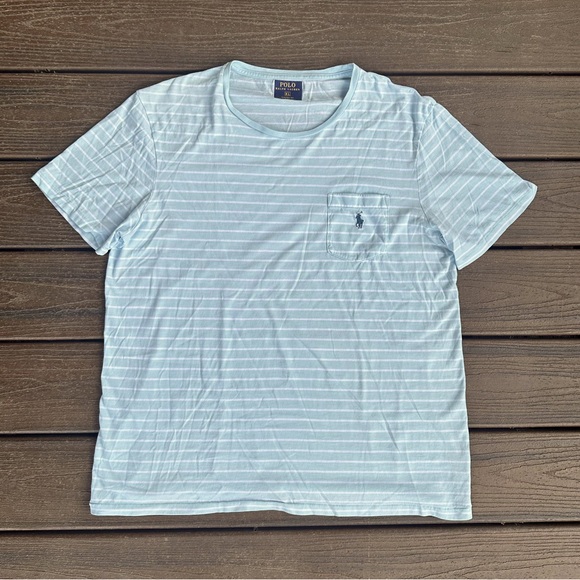 Polo Ralph Lauren Other - EUC Men’s Polo Short Sleeve Tee Shirt | Mint Green Striped XL